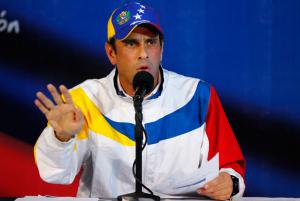 Capriles denuncia Gobierno venezolano planea allanamientos para evitar marcha