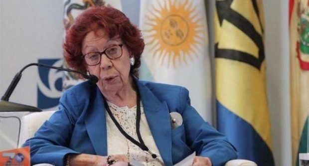 La Secretaria Ejecutiva de la Comisión Interamericana de Mujeres (CIM) de la Organización de los Estados Americanos (OEA), Carmen Moreno. 