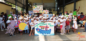 Carnaval de la Fundaci&#243;n Abriendo Camino desfila por calles de Villas Agr&#237;colas 