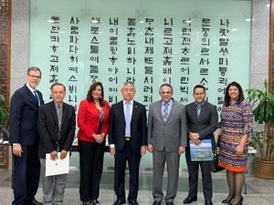 MAP coordina cooperación técnica de Corea con embajador