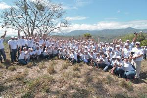 Corporación Zona Franca Santiago realizó Jornada de Reforestación