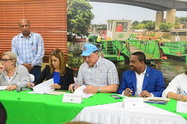 La Caasd y Fundación Tropigas firman acuerdo para sanear ríos Ozama e Isabela