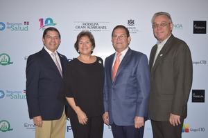 Miguel Escaño, Liliana Khoury, Alberto Santana y Marco Núñez.