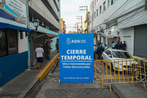 ADN cierra temporalmente parqueo de la José Reyes para preservar vida de ciudadanos