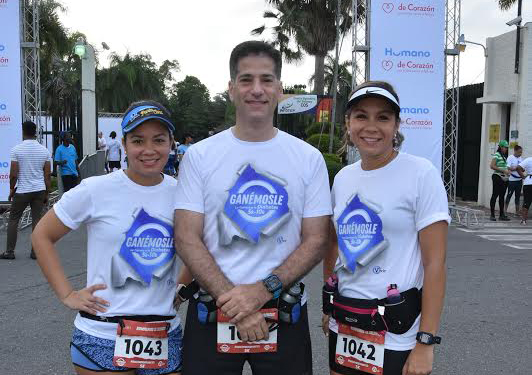 Alicia Puente, Jorge Musa y Mónica Puente.