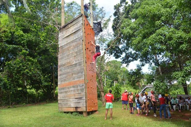  Otra de las actividades del campamento de verano en Campo Aventura de Camotillo.