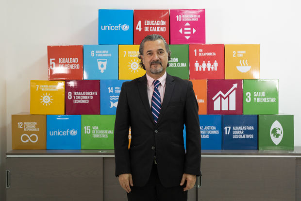 Carlos Carrera Representante de UNICEFRD.