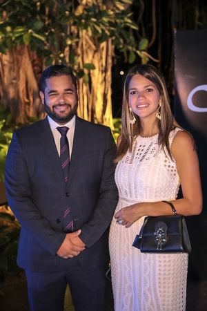 Carlos Paulino y Marielle Parra.