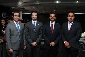 Carlos Peña, Arturo Fernandez, Christopher Paniagua Bisonó, Jorge Luis Arias