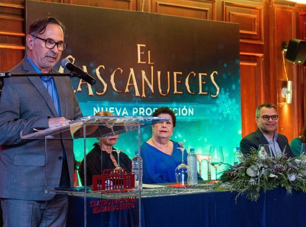 Carlos Veitía, director general y artístico del Teatro Nacional Eduardo Brito.