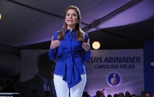Carolina Mejía considera población está cansada por manejo de la corrupción 