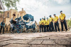 La Ciudad Colonial inicia sustitución de coches a caballos por eléctricos