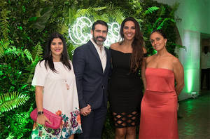 Dominique Bonnelly, José Guillermo Cortines, Karen Alamo y Paula Montoya.
