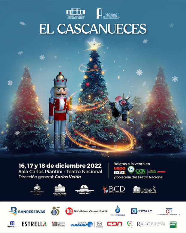 Afiche informativo del 'El Cascanueces'.