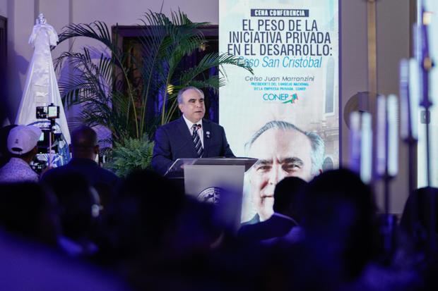 Celso Juan Marranzini, presidente del CONEP.