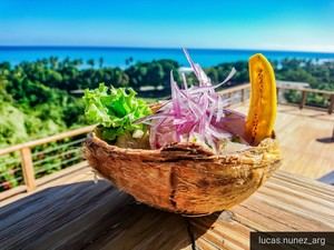 Ceviche de Pescado Bahoruco.