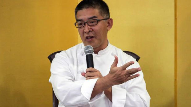 Chef japonés Takehiro Ohno.