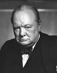 Winston Churchill.