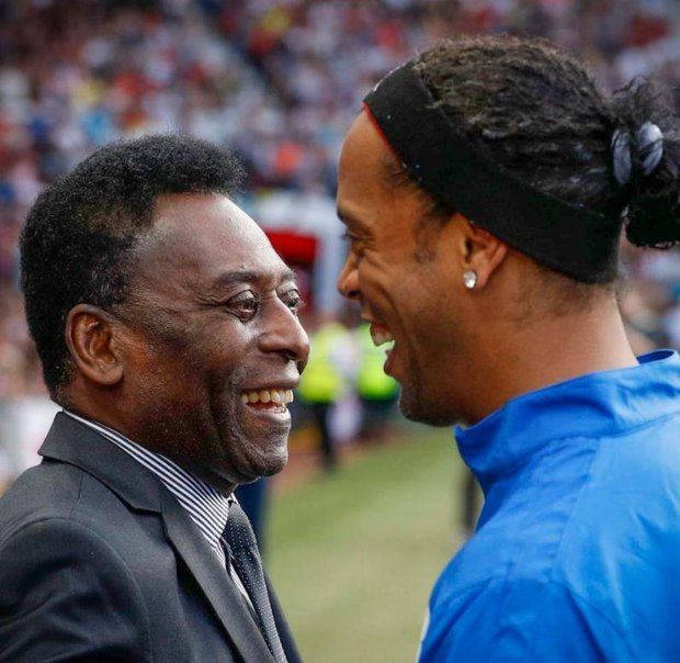 Pelé y Ronaldinho