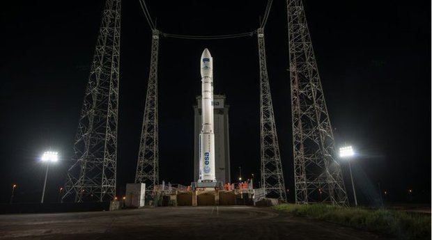 Cohete Vega de la Agencia Espacial Europea (ESA).