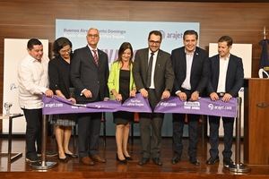 Arajet inaugura ruta entre Santo Domingo y Buenos Aires