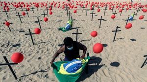 Brasil, segundo país en superar las 100.000 muertes y los 3 millones de casos