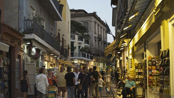 Se recupera la actividad económica en Grecia