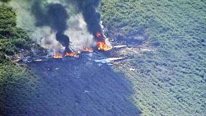 Asciende a 12 el número de muertos en accidente aéreo militar en EE.UU.