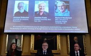 Los impulsores de la microscopia crioelectrónica ganan el Nobel de Química 