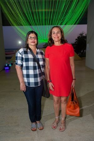 Ingrid Grullón y Rosanna Rivera.