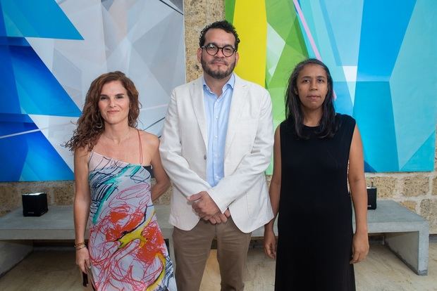 Raquel Paiewonsky, Rafael Pérez  y Patricia Castillo.