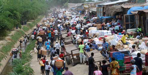 Dominicanos impedirán comercialización de productos haitianos en la frontera
