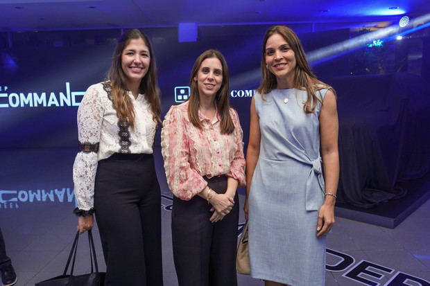 Catherine Lomba, Marta Betances y Elisha Fermin.