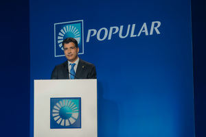 El presidente ejecutivo del Banco Popular, señor Christopher Paniagua.