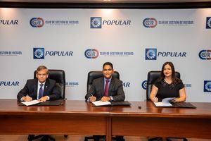 Banco Popular ingresa como miembro Premium del Club de Gestión de Riesgos