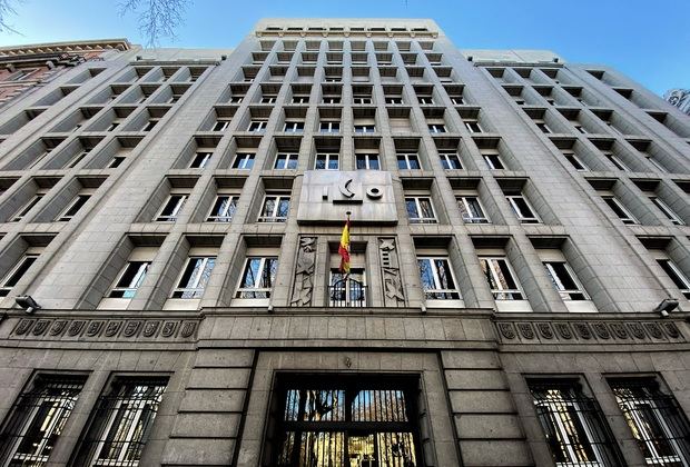 Fachada del Instituto de Crédito Oficial de España (ICO).