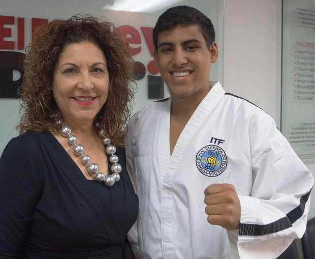 Familia de Benny Rivera visita RD víspera seminario y torneo internacional Taekwon-do ITF