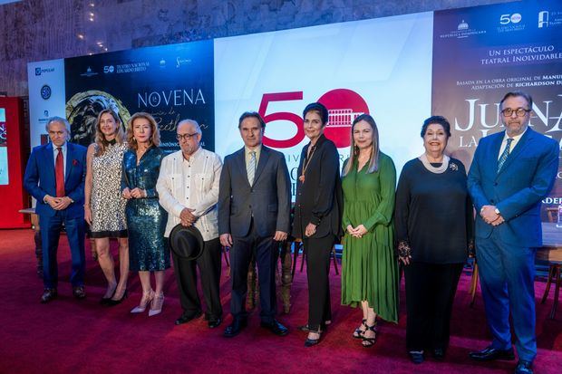 José Antonio Molina, Marisol Rodríguez Copello, Melba Segura de Grullón, Giovanny Cruz, Carlos Veitia, María Amalia León, Margarita Miranda de Mitrov, Jenny Podestá y Guillermo Cordero.