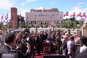 El Congreso Nacional rinde honras fúnebres al exsenador José Rafael Abinader