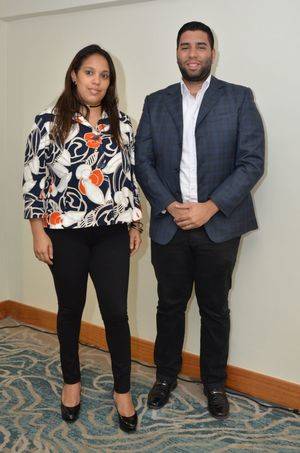 Lisandra Tavárez y Kelvin Santelíses. 