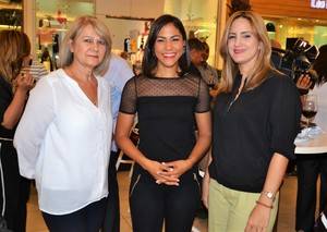 Ela Dycha, Carla Martin y Wendy Almonte. 