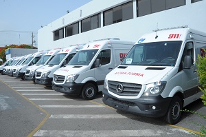 Ambulancias para el Ministerio de Salud