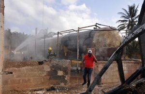 Al menos dos muertos por explosión en tanque de gas en Licey al Medio