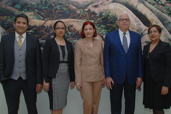 Rubén Martínez Portes, Rosanna Filpo, Zurina Lench, Silvestre Aybar Sánchez y Digna Paulino