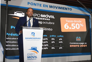 Banreservas inaugura Expomóvil 2020 con tasas fijas desde 6.50%
