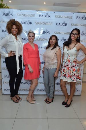 Ingrid Jasmin, Jesica Armanasco, Tania Báez y Yimelka Almonte.