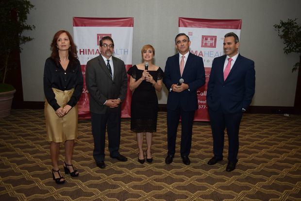 Margarita Rodríguez (Dir. Hima Health), Dr. Jhon A. Guerra Moreno, Reyna Diaz (Gte. Regional Hima Healt),  Dr. Edgardo Rodríguez Mongue y Dr. Dr. Luís J. Almodóvar (grupo Hima.San Pablo, P.R.)

