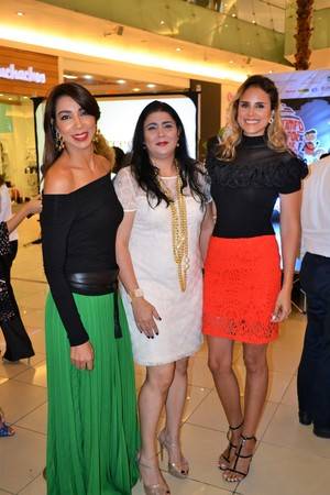Gabriela Reginatto, Patricia Subero y Renata Soñé. 
