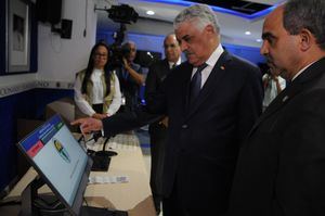 Pleno JCE realiza demostración del Voto Automatizado en el PRD