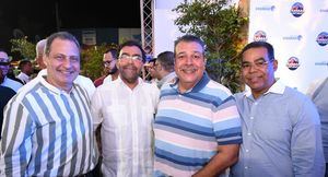 Luis Yanguela, Olmedo Caba, Manolo Tavares, José Ramón Bautista.